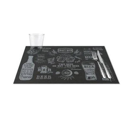TOVAGLIETTA IN CARTA ONDA 30x44cm ECOBLACK BIRRA 400pz
