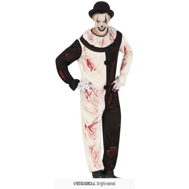 COSTUME ADULTO CLOWN TERRIFICANTE TG.L 52-54