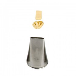 BECCUCCIO INOX DECORA N°45 INTRECCIO