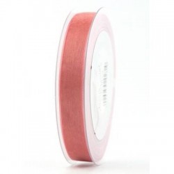 NASTRO ORGANZA mm15x50mt ROSA