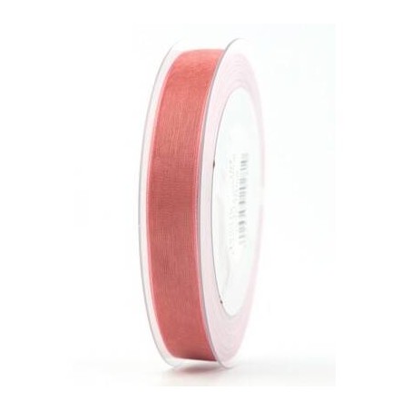 NASTRO ORGANZA mm15x50mt ROSA