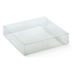 SCATOLA ASTUCCIO PVC TRASPARENTE 10x10x5cm 10pz
