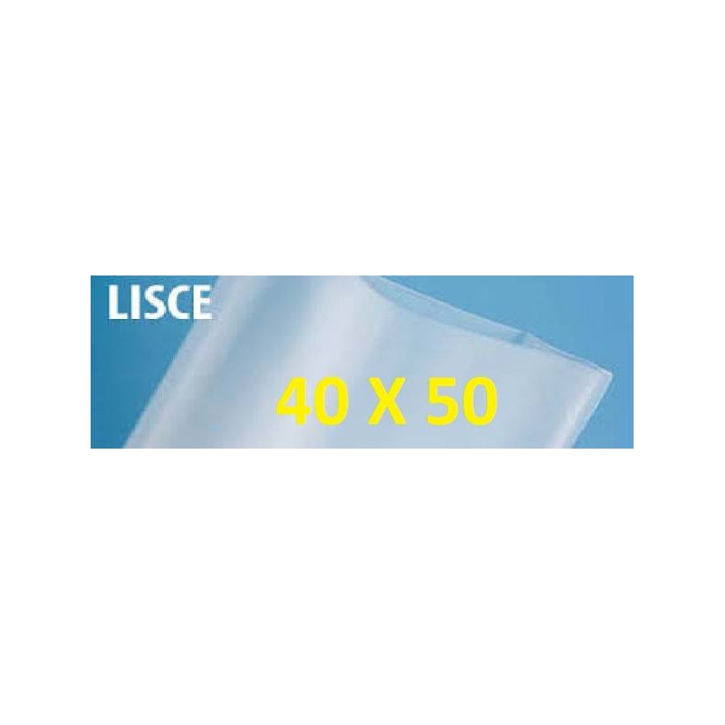 BUSTE SOTTOVUOTO LISCE H7 MIS.40x50cm 10pz