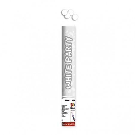 CANNONE SPARACORIANDOLI BIANCO 40cm