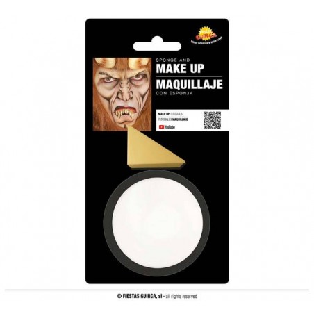 TRUCCO BIANCO CON SPUGNA 9gr