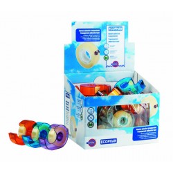 NASTRO ADESIVO mm19x25mt C/DISPLAY KING