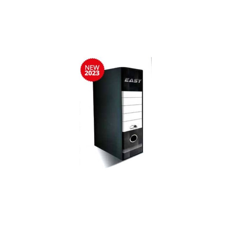 REGISTRATORE AD ANELLI D.8 EASY NERO