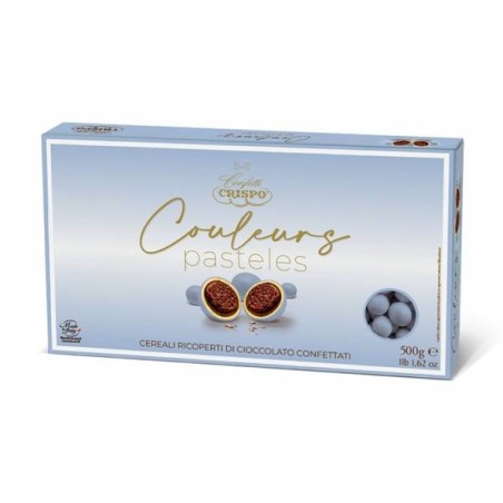 COULEURS PASTELES CEREALI RICOPERTI DI CIOCCOLATO CONFETTATI 500gr CARTA DA ZUCCHERO