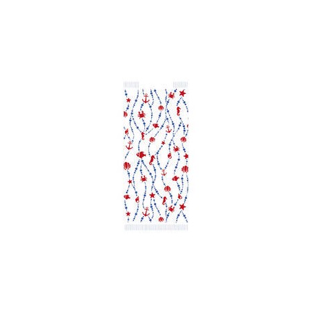 BUSTE PORTAPOSATE + TOVAGLIOLO D.V. DEEP OCEAN BLU COBALTO 1000PZ