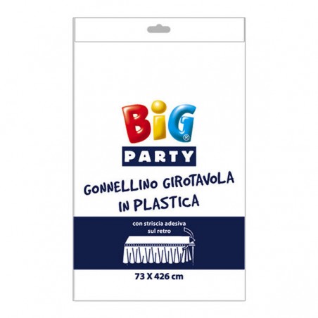 GONNA TAVOLO BIANCA TABLESKIRT 73x426cm