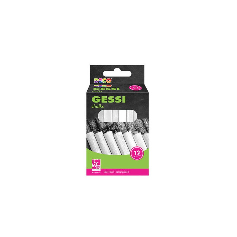 GESSI TONDI BIANCHI 10pz CWR