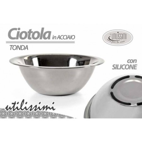 CIOTOLA ACCIAIO 18cm