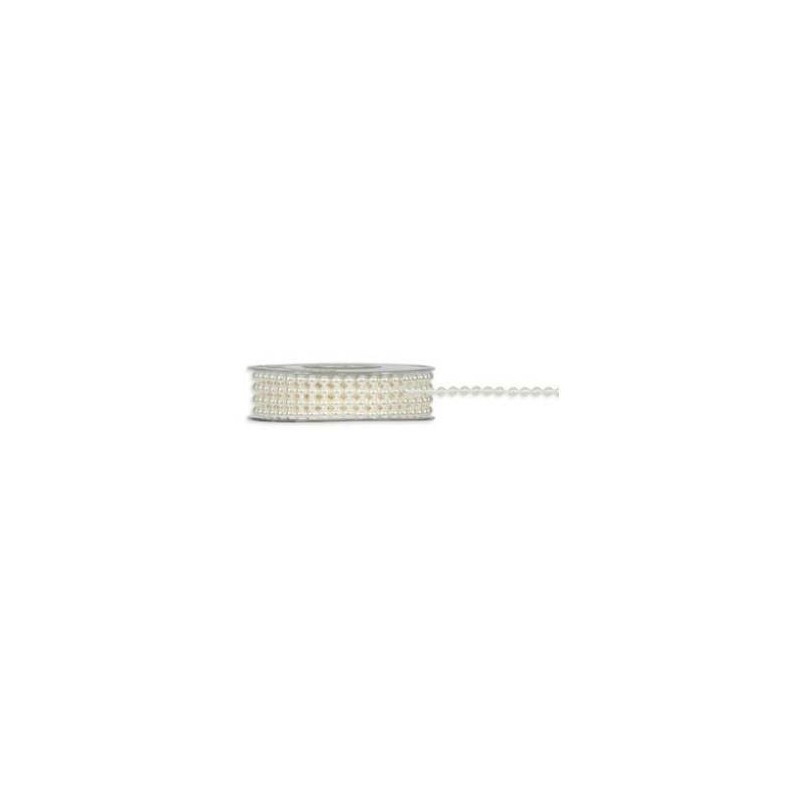 NASTRO PERLE mm6x5mt CREAM