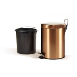 BIDONE C/PEDALE E VASCHETTA 5lt PREMIUM RAME