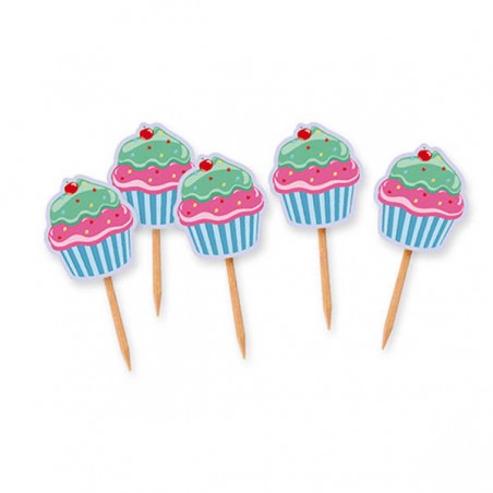 PICKS CUPCAKE 25pz