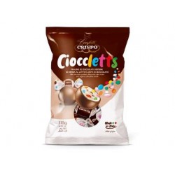 PRALINE RIPIENE DI CREMA LATTE CIOCCLETTS 115gr CRISPO