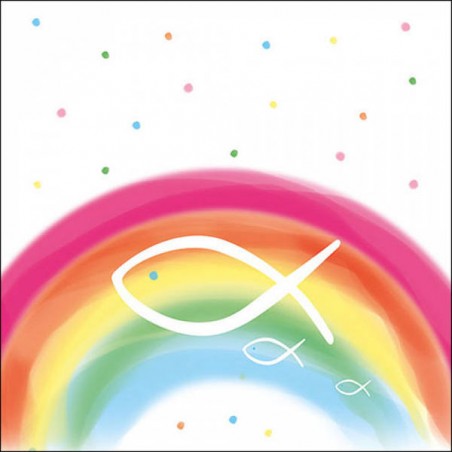 TOVAGLIOLI 33x33 RAINBOW WHITE 20pz