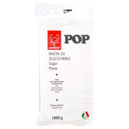 PASTA DI ZUCCHERO POP 1kg BIANCA