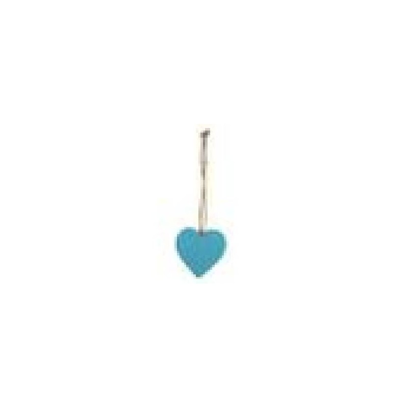 APPLLICAZIONE CUORE LEGNO SKY BLU 2cm 24pz