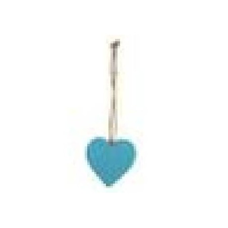 APPLLICAZIONE CUORE LEGNO SKY BLU 2cm 24pz