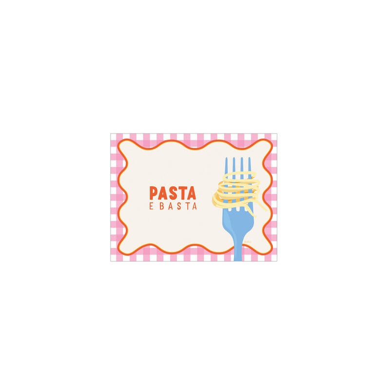 TOVAGLIETTE IN CARTA 43x33cm PASTA E BASTA 4pz