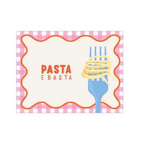 TOVAGLIETTE IN CARTA 43x33cm PASTA E BASTA 4pz