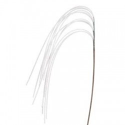 RAMO PENDENTE BIANCO C/STRASS 112cm
