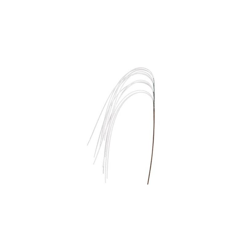 RAMO PENDENTE BIANCO C/STRASS 112cm