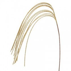 RAMO PENDENTE DORATO C/STRASS 112cm
