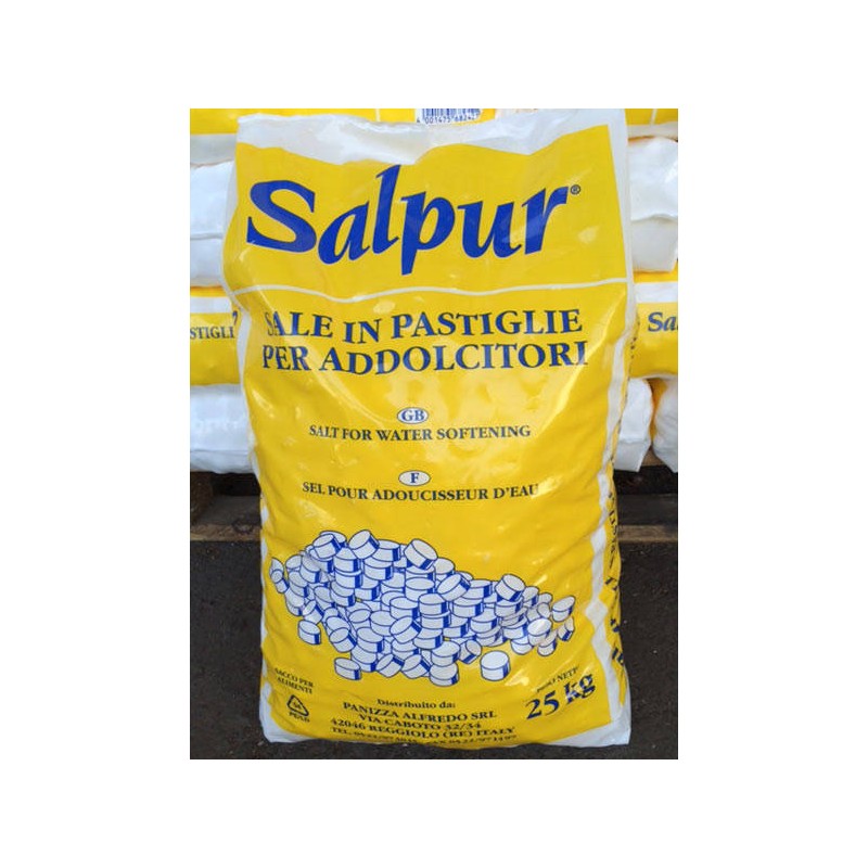 SALE ADDOLCITORE D'ACQUA PASTIGLIE 25KG