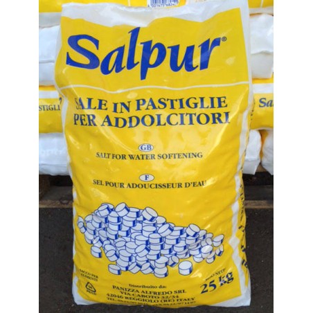 SALE ADDOLCITORE D'ACQUA PASTIGLIE 25KG