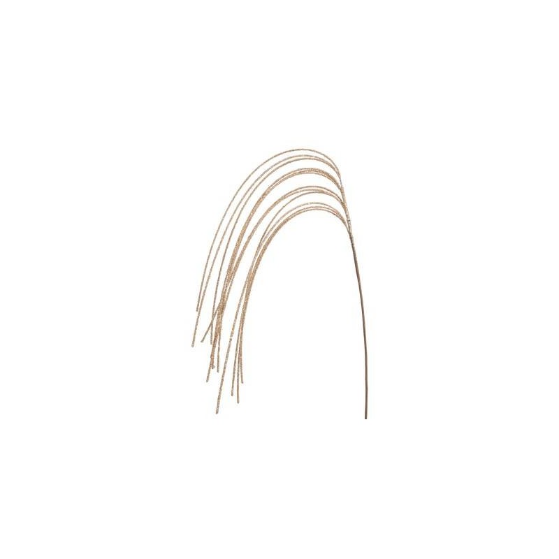 RAMO PENDENTE CHAMPAGNE C/STRASS 112cm