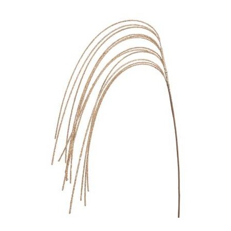 RAMO PENDENTE CHAMPAGNE C/STRASS 112cm