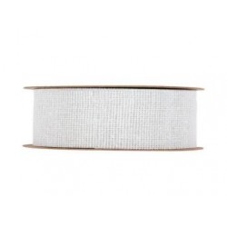 NASTRO COTTON CHESS cm4,5x20mt WHITE