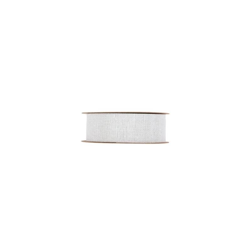 NASTRO COTTON CHESS cm4,5x20mt WHITE