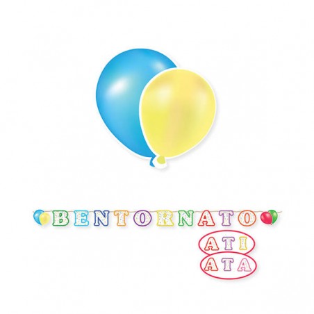 FESTONE MAXI BENTORNATO-A-I 6mt