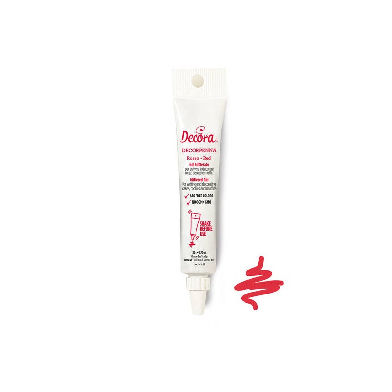 DECORPENNA ROSSO TUBETTO 20g NO E171