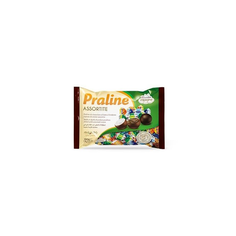 PRALINE DI CIOCCOLATO CREME ASSORTITE 780gr CRISPO
