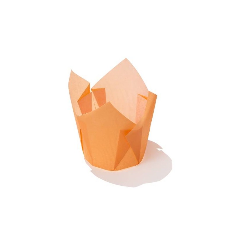 PIROTTINI TULIP 50x50mm H.72mm ARANCIO 120pz
