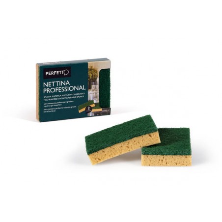 SPUGNA ABRASIVA NETTINA PROFESSIONAL 2pz