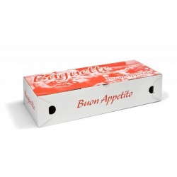 SCATOLE PIZZA Calzone Baguette 40x15,5x8,5 k.v.b. MOD. PESANTE 222 150pz
