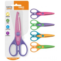 FORBICE ZIG ZAG IN BLISTER SCATTO