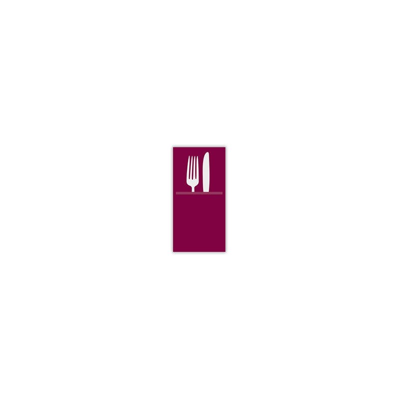 TOVAGLIOLI 40x40cm QUICK POCKET AIRLAID BORDEAUX 50pz FATO