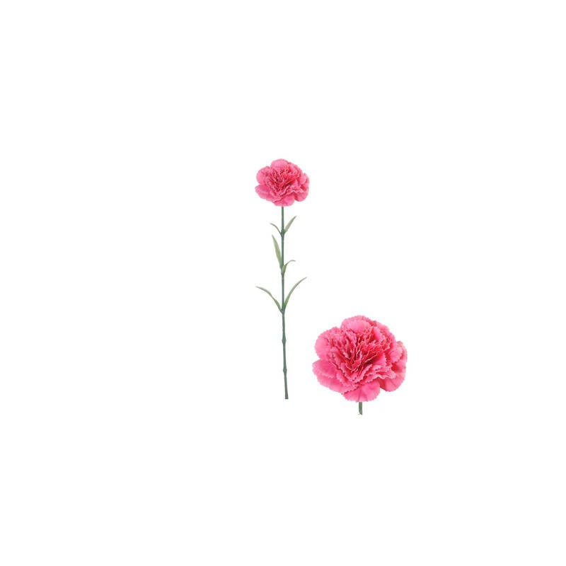 FIORE DI GAROFANO S/STELO 57cm ROSA