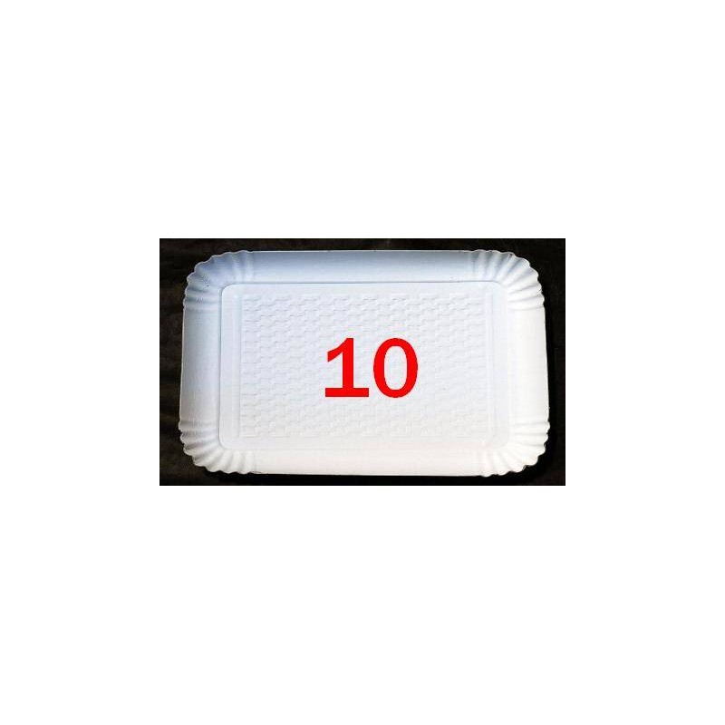 VASSOIO CARTONE BIANCO N°10 52x36 2 PEZZI