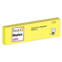POST-IT MEMOTAK 38x50mm 3pz 100fg