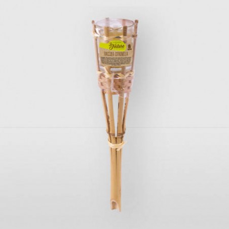 FIACCOLA CITRONELLA CON CANDELA ø6,5 H.30,5cm