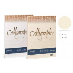 CARTA A4 CANVAS 200gr RISMA 50fg BIANCO