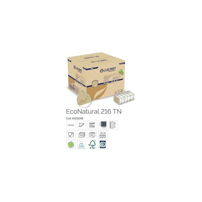 TOVAGLIOLI INTERCALATI ECO NATURAL 216 TN 6000pz LUCART