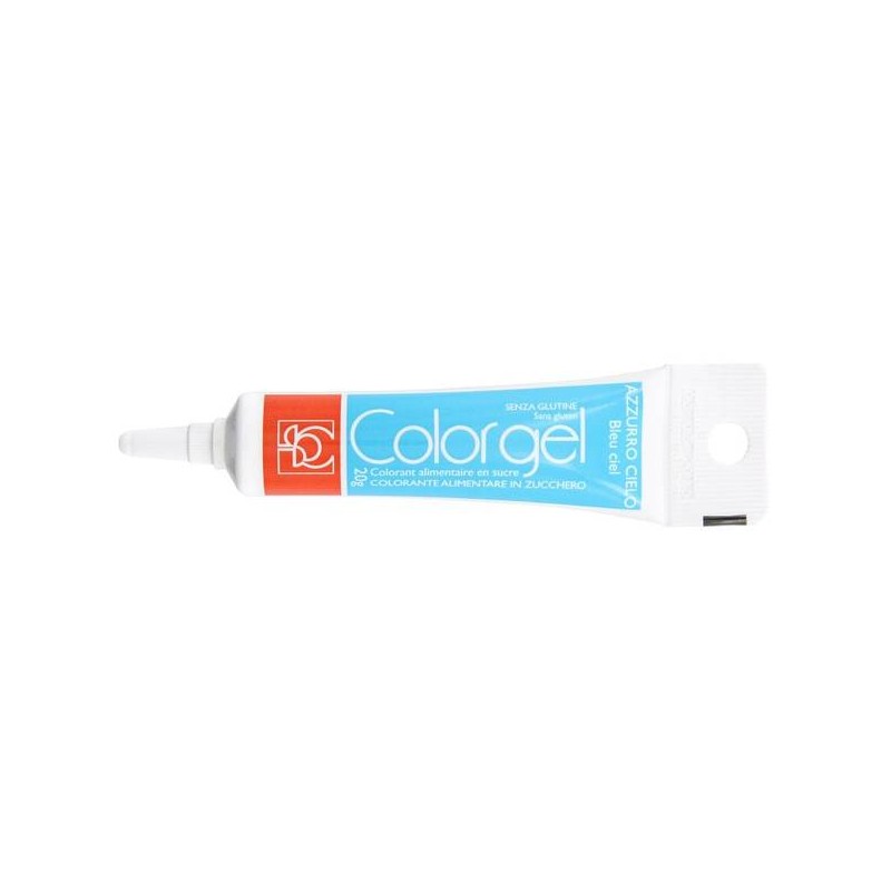 COLORANTE GEL TUBETTO 20gr AZZURRO CIELO